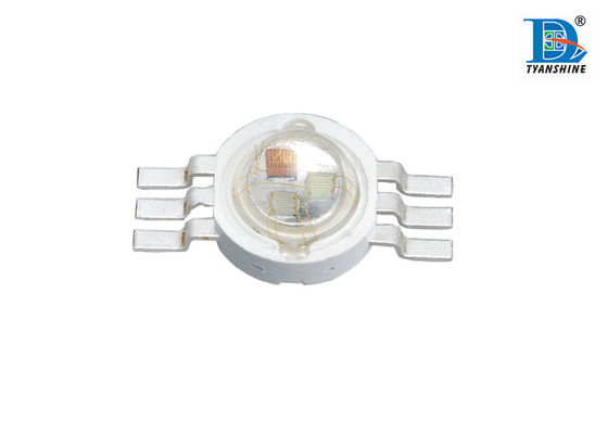 China 3 * 1W High Power RGB LED Doide 350mA 100lm for Architectural Lighting supplier