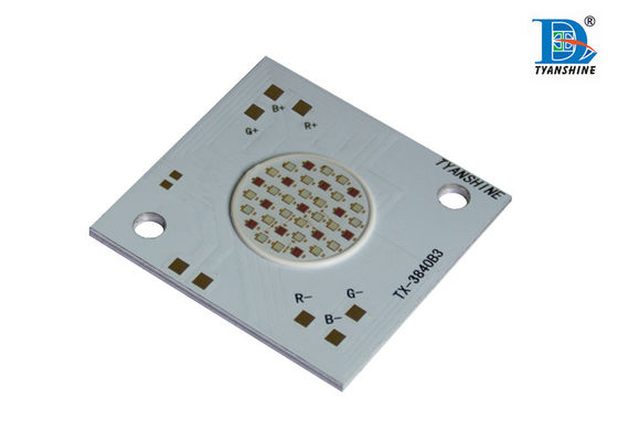 China Full Color 40W Epileds COB RGB LED Array For Architectural Flood Lighting supplier