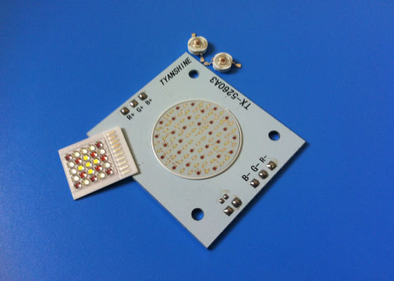 China 4in1 COB RGBW LED Array 150W Multi-Color Mixing White RGB LED Module Emitter supplier