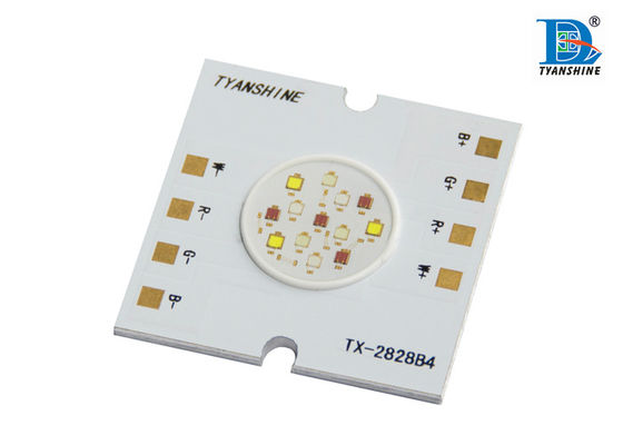 China 30W RGBW  LED Array Chip-On-Board  for Entertainment Architectural Lighting supplier