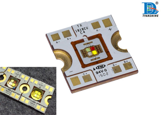 China RGBW Led Light Module , 30W Multichip Color-Mixing LEDs Emitter supplier