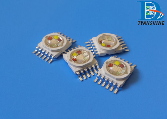 China High Power 10W LED Diode 6in1 RGBWAUV Multicolor LEDs Chip supplier