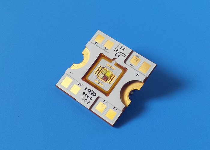 RGBW Multi Color LED Diode , 30W / 60W Copper Base LED Modules