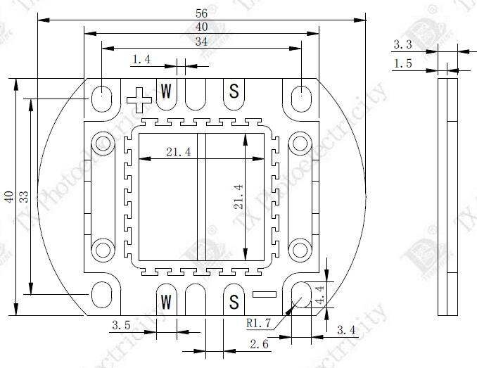 Integrated White LED Module , 100lm/W 5000K 8000K Flood Lighting LEDs
