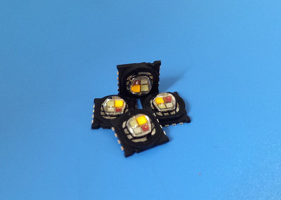 China 15W Quad RGB PC Amber High Power LED Diode 1800K Multi - Color LEDs Chip supplier