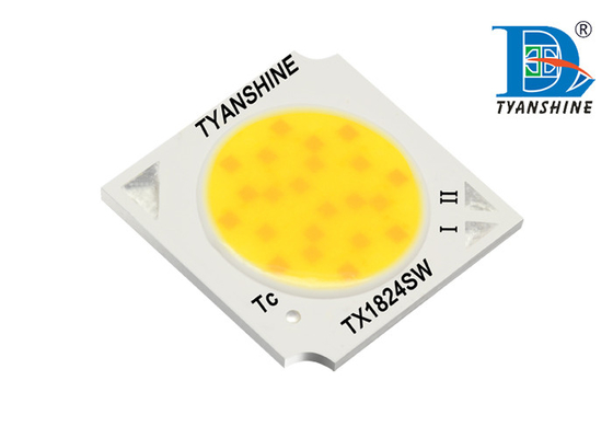 China LES 14mm 24W Cob Led 800mA 4800lm Variable White Bi-color COB LED Arrays supplier