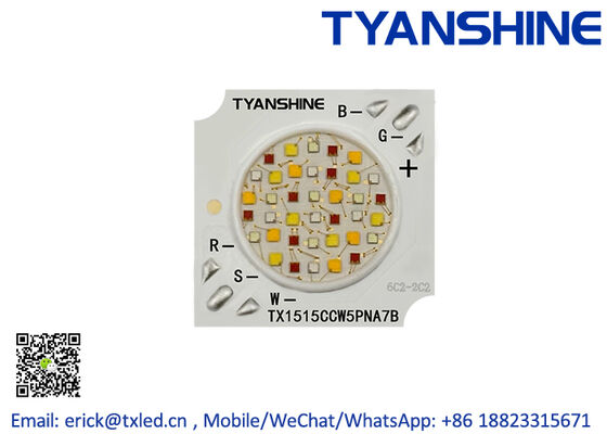 China Smart Lighting RGBW LED 40Watt COB LED LES11mm 21V COB RGB+Tunable White supplier