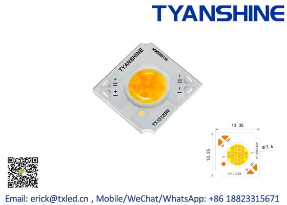 China Full Spectrum CRI98 TunableWhite LED COB 12Watt 2700K-6000K LM-80 COB LED supplier