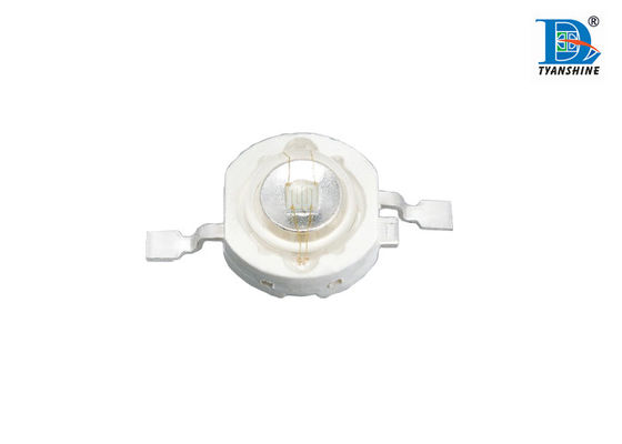 China Green 3W High Power LED Diode Epistar Chip 110lm - 140lm For Entertainment Lighting supplier