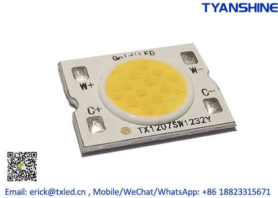 China Solderless Tunable White COB LED 2800K-6000K 15W Bi-color COB CRI90 supplier