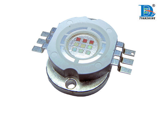 China 15W Multichip RGB LED 180 Degree Beam Angle for Stage Matrix Lights supplier