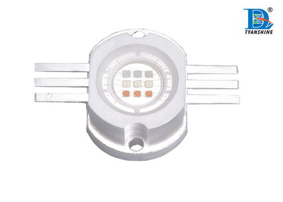 China 450mA 30Watt RGB Multi Color LED Diode for Matrix Lighting , Good Thermal Stability supplier