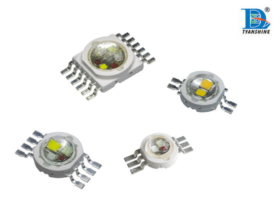 China 5-in-1 RGBWA High Power LEDs 10W Epistar Chip Multicolor Mixing Led Diodes supplier