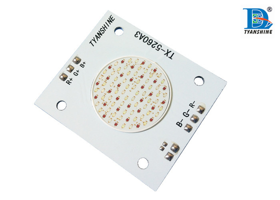 China Chip-On-Board RGB LED Array 150Watt with LES 32.8mm for Entertainment Lighting supplier