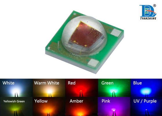 China IR 3W SMD LED Diode 618nm - 628nm 700mA CCTV Carema Red LED supplier