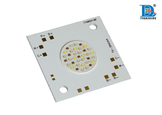 China COB 4IN1 White RGB LED Array , 80 W Epileds RGBW Power LED 600mA supplier
