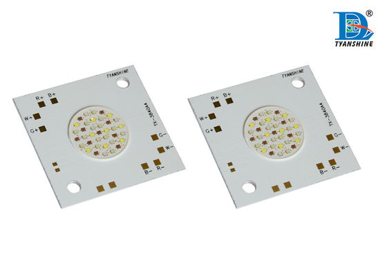 China 4-In-1 COB RGB LED Array , 80Watt 600mA Epileds RGB Amber LED Arrays supplier