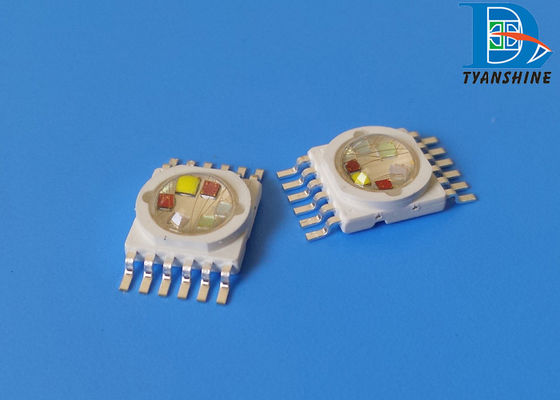 China 6IN1 10 Watt High Power LED Module , Multicolor RGBWA UV Moving Head Light LED Diodes supplier