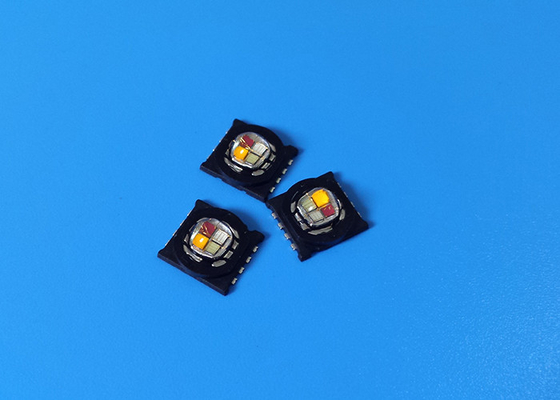 Chine La couleur RVB-PCAmber multi a mené la diode 750mA 4 dans 1 puissance élevée 15 watts distributeur 