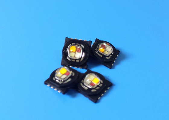 750MA Led 4 In 1 RGB Amber 15 Watt High Power Led Diodes With Multi - Chip supplier