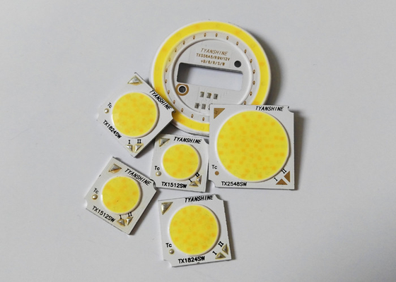 8W COB LED Chip 1500lm Cob Smd Led 13.85*13.85mm Dimension supplier