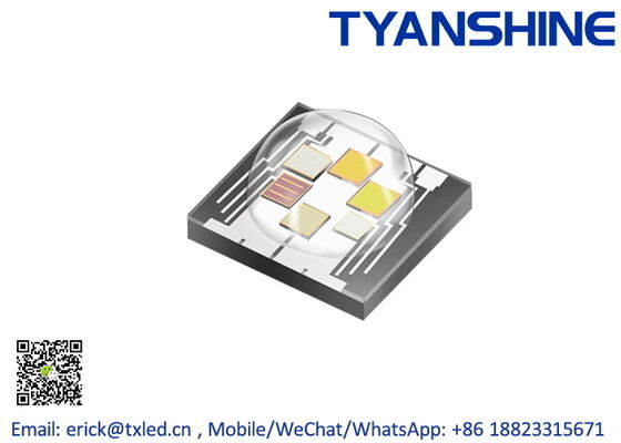 Ceramic SMD5050 LED Multi-colour RGBLAC LED 10W Dome Lens RGBWAC 20W LED supplier