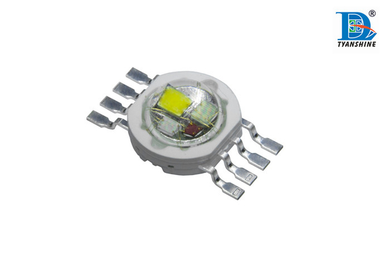 Ultra Bright RGBA 8W High Power LED Diode with Epistar Chips Green 520 - 530nm supplier