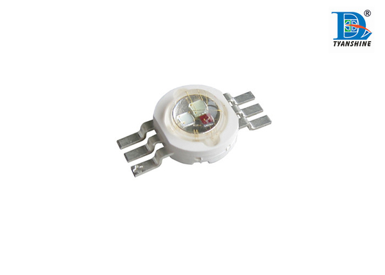 Super Bright Red 35 - 60lm 350mA RGB High Powered LED , 1W LED Diode supplier