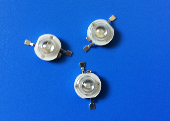 Green 3W High Power LED Diode Epistar Chip 110lm - 140lm For Entertainment Lighting supplier