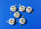 Green 3W High Power LED Diode Epistar Chip 110lm - 140lm For Entertainment Lighting supplier